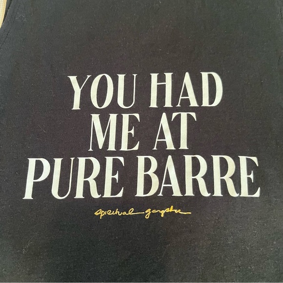 Spiritual Gangster X Pure Barre collab tank top - Picture 3 of 8